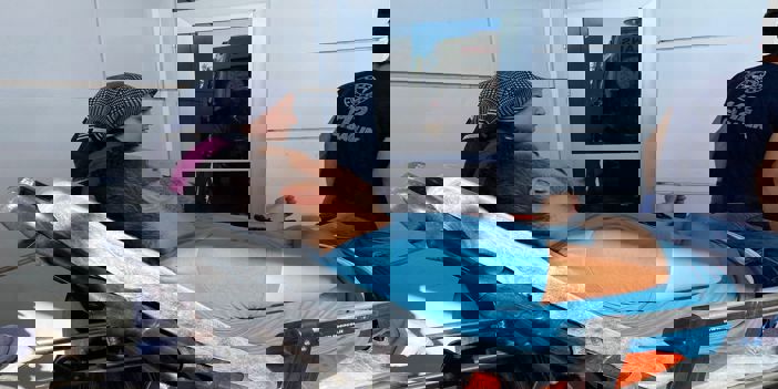 Aksaray'da sahipsiz köpeklerin ısırdığı kişi hastaneye kaldırıldı