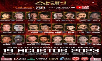 Akın Fight Arena canlı yayınla D Smart’ta