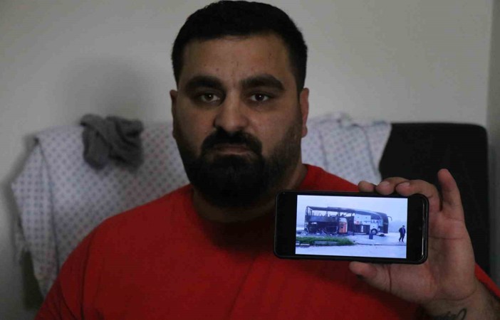 Tatile giderken canından oluyordu