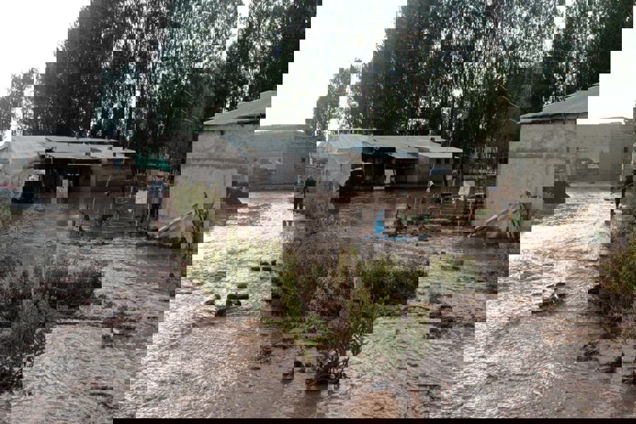 Van'da sağanak ve dolu etkili oldu