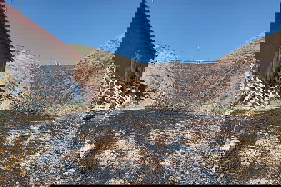 Aksaray'da ormanlık alana sıçrayan kuru ot yangını söndürüldü