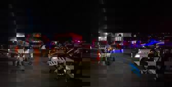 Bursa'da dinamit yüklü kamyon devrildi