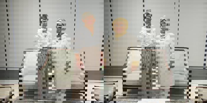 Emine Erdoğan, Kolombiya Cumhurbaşkanı'nın eşi ile bir araya geldi