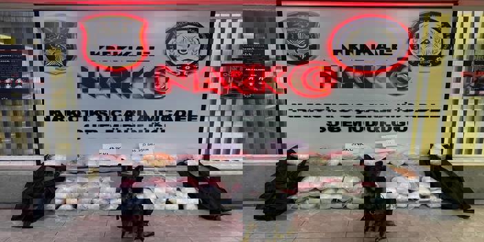 Kırıkkale'de 36 kilogram uyuşturucu ele geçirildi