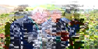 Erzincan Valisi Aydoğdu, üzüm hasadına katıldı