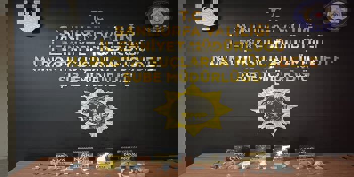 Şanlıurfa'da uyuşturucu operasyonunda 10 şüpheli yakalandı