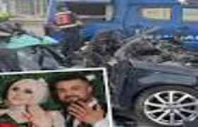 Tır'ın çarptığı nişanlı çift hayatını kaybetti 