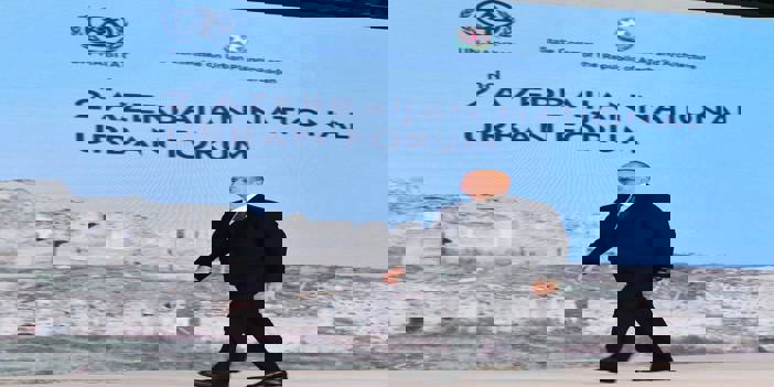  Aliyev Kafkasya'da barış ve istikrar istediklerini bildirdi