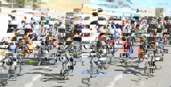 Çanakkale'de şehit ve gaziler için pedal çevirdiler