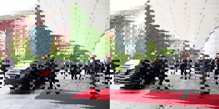 Kırgızistan Cumhurbaşkanı, Orta Asya ile Almanya işbirliğinin güçlendirilmesini istedi