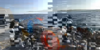 Çanakkale açıklarında düzensiz göçmen operasyonları