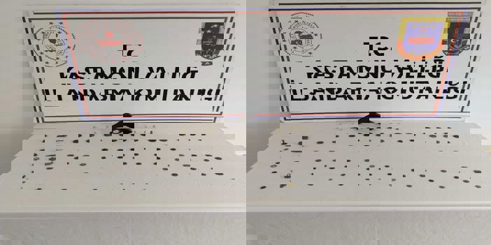 Kastamonu'da tarihi eser kaçakçılığı operasyonunda 2 şüpheli yakalandı