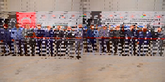 Diyarbakır'da 3 projenin açılışı gerçekleştirildi