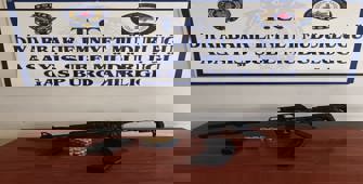 (Video) Diyarbakır'da av tüfeği ile havaya ateş eden şüpheli yakalandı