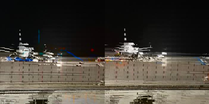 Cidde uçağı Trabzon Havalimanı'na acil iniş yaptı