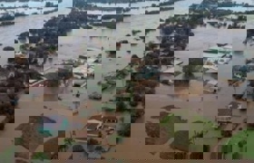 (Video) Brezilya'yı vuran sel felaketi