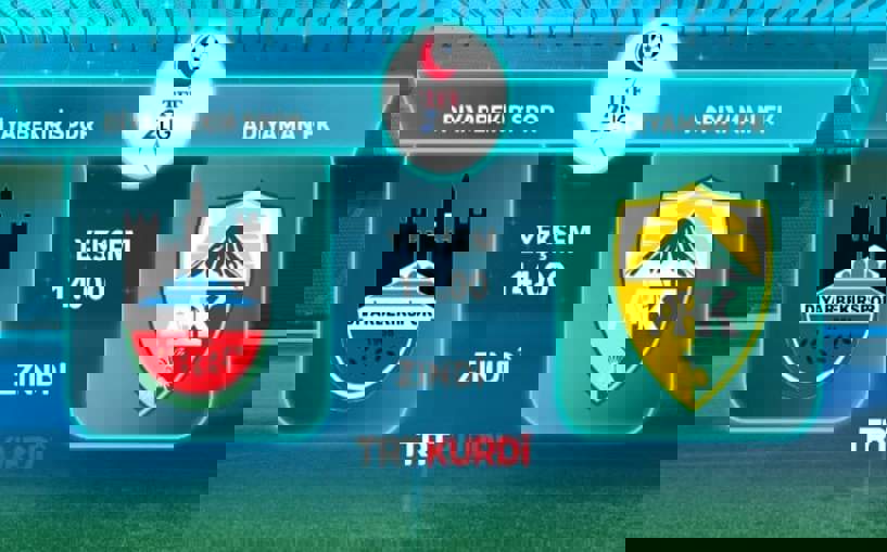 2.lig'de 2.yarı heyecanı TRT Kurdi'de başlıyor