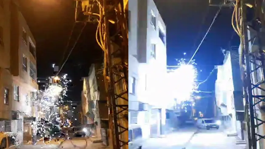 Şanlıurfa’da faciadan dönüldü; Patlayan yüksek gerilim hattından saniyelerle kurtuldu