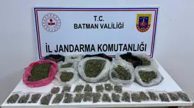 Batman'da bir evden 6 kilo 300 gram uyuşturucu çıktı