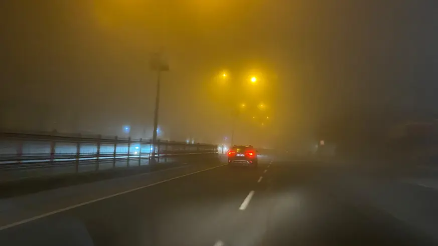 Diyarbakır’da 3 gündür yoğun sis aralıksız devam ediyor