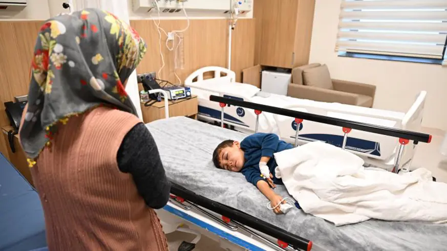 Adıyaman'da başıboş köpeğin saldırısına uğrayan çocuğun tedavisi sürüyor