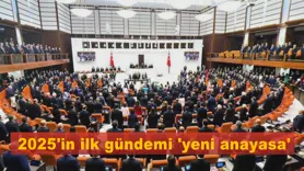 2025'in ilk gündemi 'yeni anayasa'