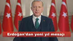 Erdoğan'dan yeni yıl mesajı