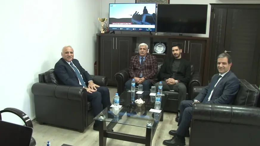 Vali Zorluoğlu’dan Söz Haber Grubuna ziyaret