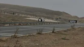  Hasankeyf yolunda trafik kazası: 1 yaralı