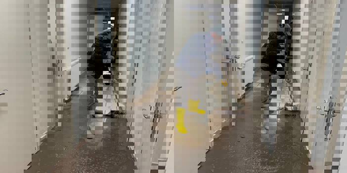 Ordu'nun Kabataş ilçesinde şiddetli yağış etkili oldu