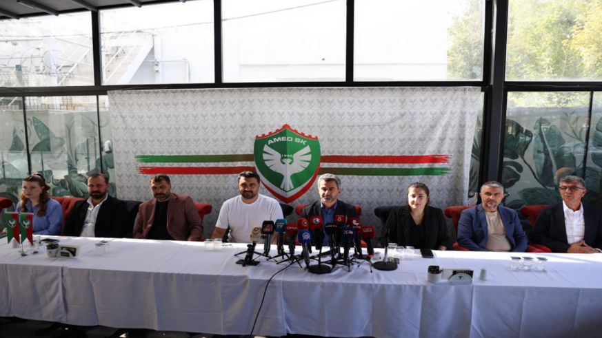 Amed SF’de yeni yönetim tanıtıldı