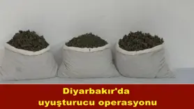 Diyarbakır'da uyuşturucu operasyonu