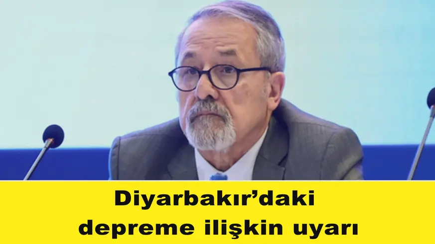 Diyarbakır’daki depreme ilişkin uyarı