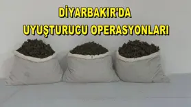 Diyarbakır'da uyuşturucu operasyonları