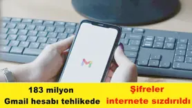 183 milyon  Gmail hesabı tehlikede