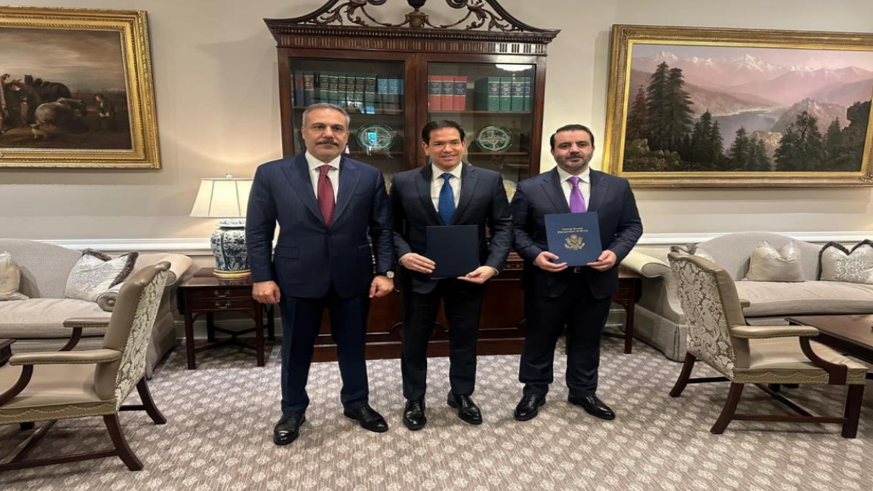 Beyaz Saray'da Türkiye-ABD-Suriye zirvesi