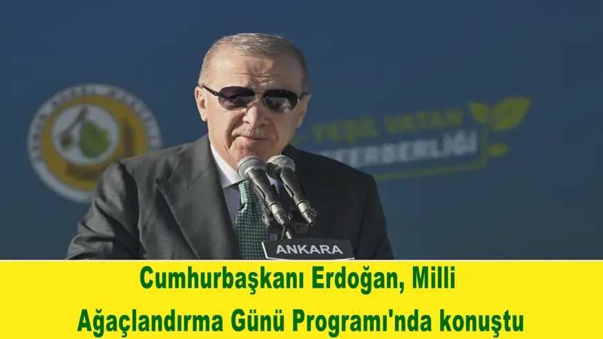 Milli Ağaçlandırma Günü Programı