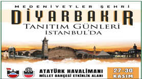 Diyarbakır Tanıtım Günleri 27 Kasım’da İstanbul’da başlıyor