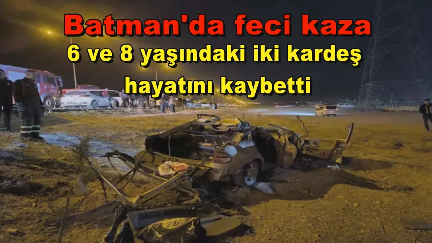 Batman'da feci kaza