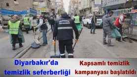 Diyarbakır'da  temizlik seferberliği