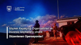 Göçmen kaçakçılarına operasyon