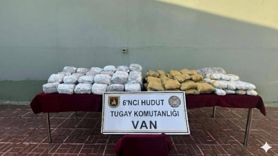 Van sınır hattında uyuşturucu ele geçirildi