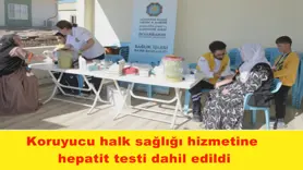 Koruyucu halk sağlığı hizmetine  hepatit testi dahil edildi