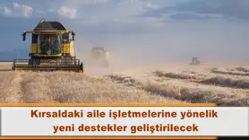 Kırsaldaki aile işletmelerine yönelik yeni destekler geliştirilecek