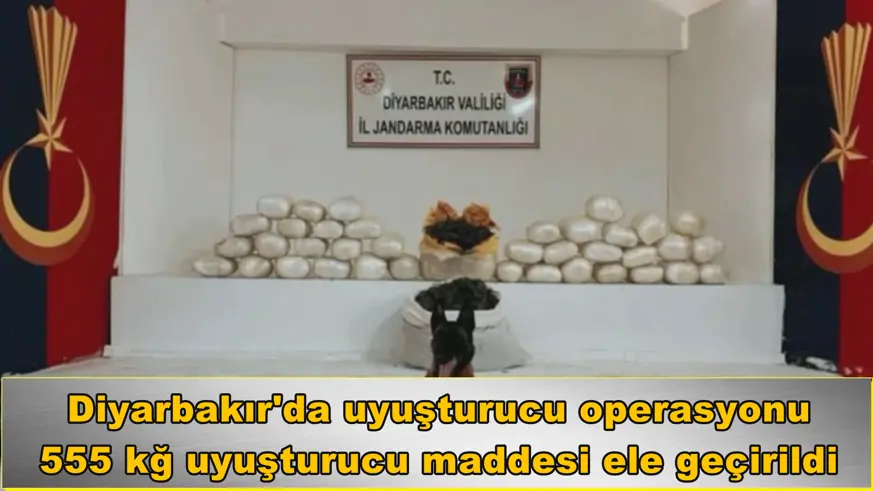 Diyarbakır'da uyuşturucu operasyonu