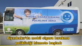 Mobil sigara bırakma  polikliniği hizmete başladı