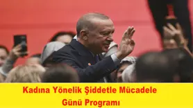 Kadına Yönelik Şiddetle  Mücadele Günü Programı
