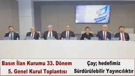 Basın İlan Kurumu 33. Dönem  5. Genel Kurul Toplantısı