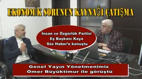 Ekonomik sorunun kaynağı çatışma