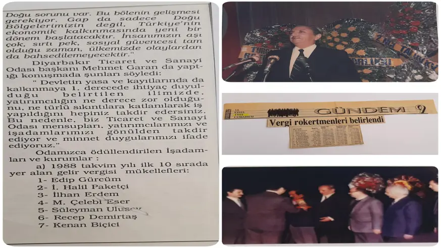 BİR ZAMANLAR DİYARBAKIR VERGİ REKORTMENLERİ